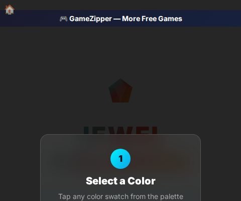 Jewel Coloring – Color by Number Pixel Art